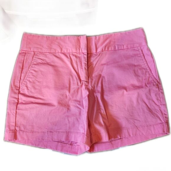Vineyard Vines pink cotton blend 4.5" shorts - size 2 - Picture 1 of 4